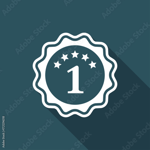 Number one symbol icon