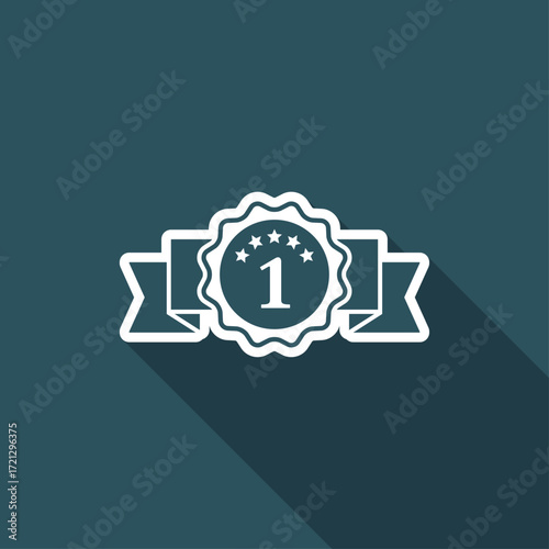 Number one symbol icon