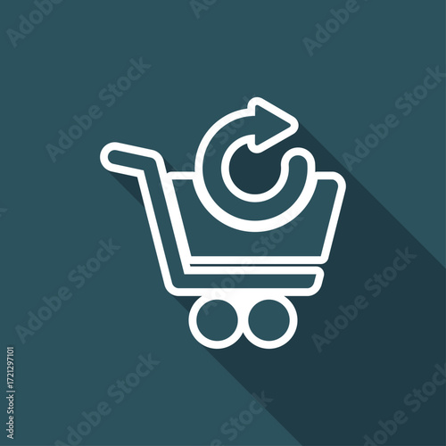 Refresh shopping cart icon