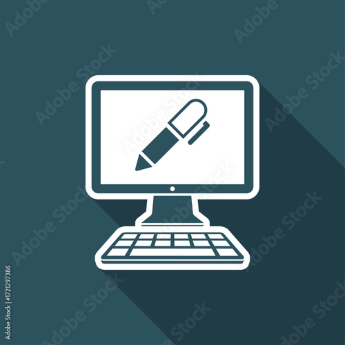 Pen and application for creative design or text writing