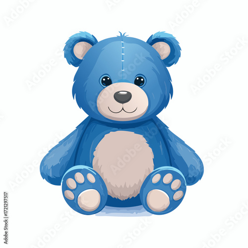 Teddybär in blau