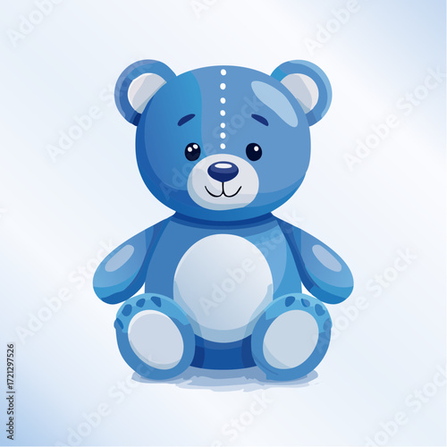 Teddybär in blau