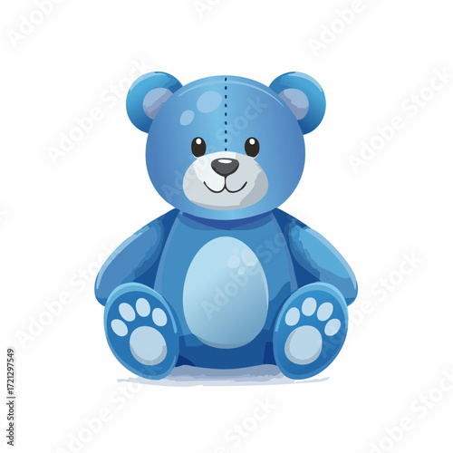 Teddybär in blau