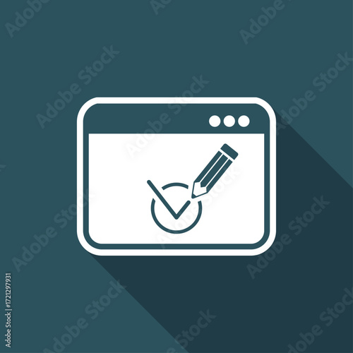 Checking computer options icon