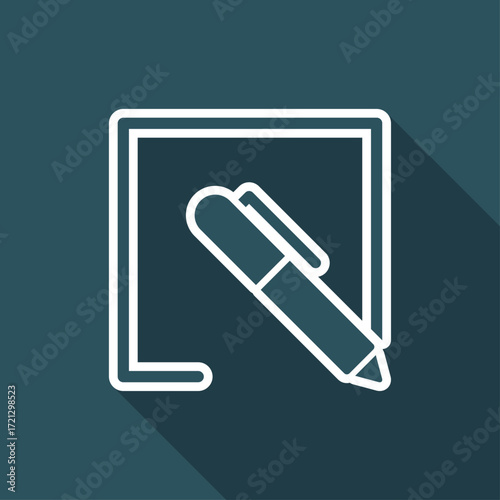 Customized services - flat vector icon