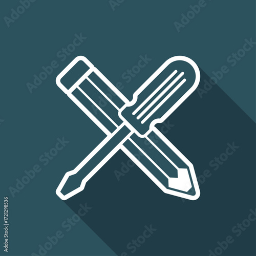 Customized assistance services - Vector icon