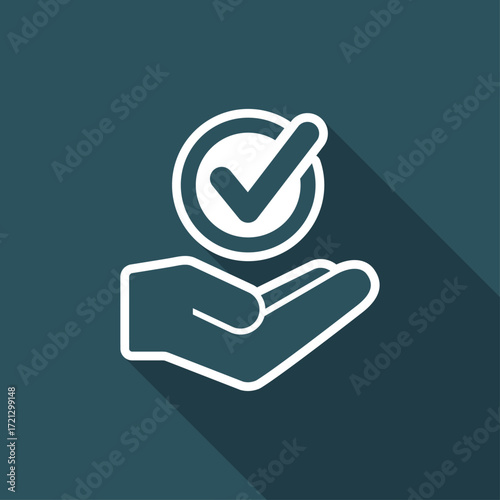 Service offer - Check choice - Minimal icon