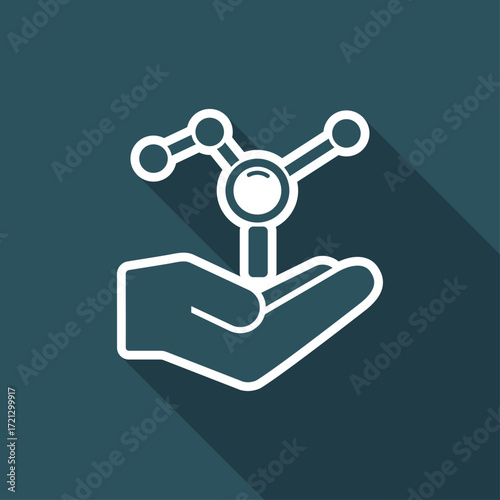 Statistics research services - Minimal icon