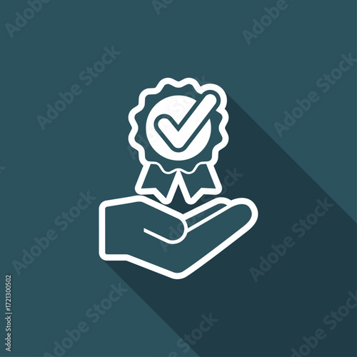 Checkmark symbol - Minimal modern icon