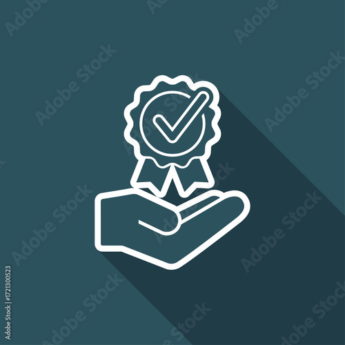 Checkmark symbol - Minimal modern icon