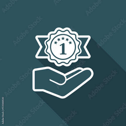 Top rating award - Minimal modern icon