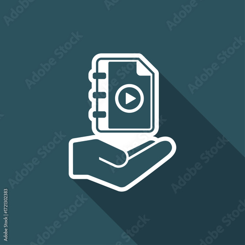 User guide book - Minimal icon