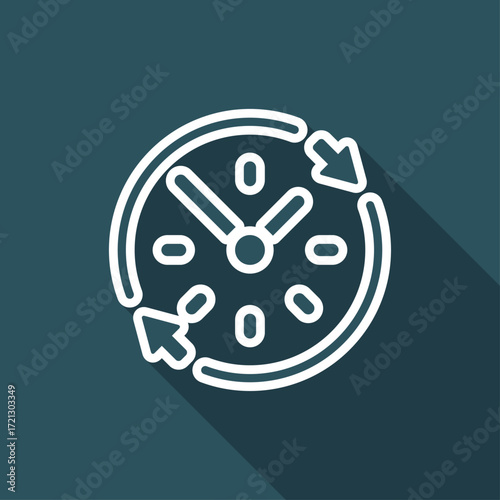 Steady available services  - Vector web icon