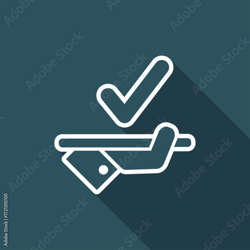 Best offer of services - Vector flat icon