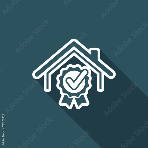 Best house - Vector web icon