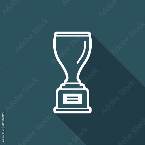 Competition cup - Vector web icon