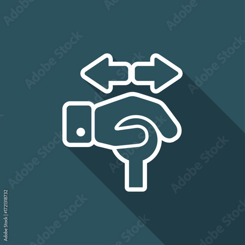 Operating lever icon