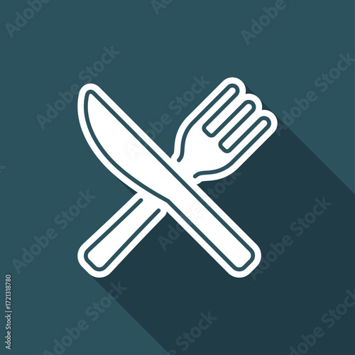 Restaurant icon - Thin series
