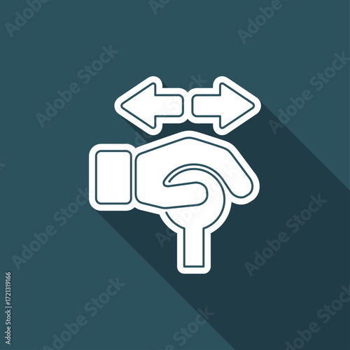 Operating lever icon