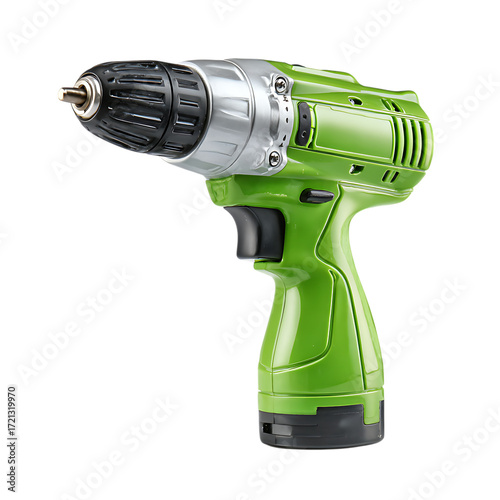 Green Cordless Drill Power Tool png