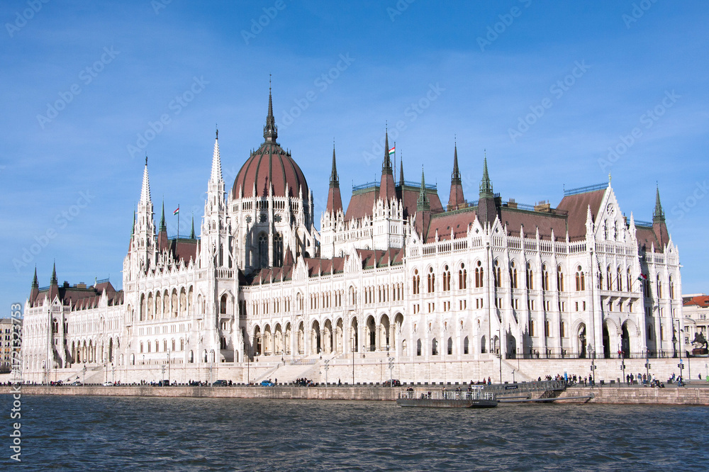 Naklejka premium Hungarian Parliament, Budapest