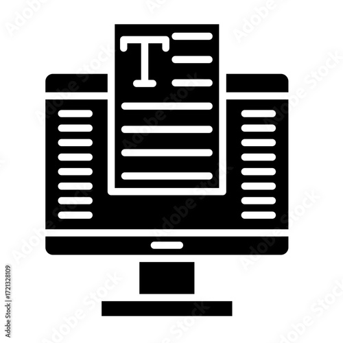 Copywriting Vector Icon