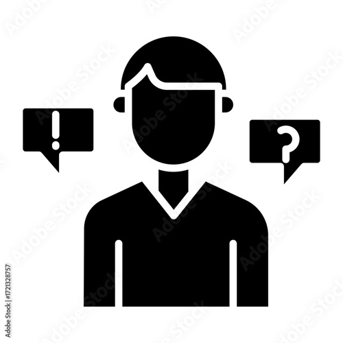 Concern Vector Icon