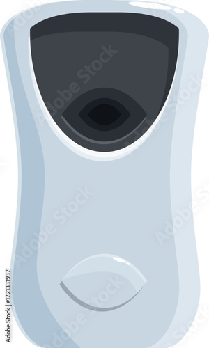 Wall mounted automatic air freshener providing constant pleasant scent