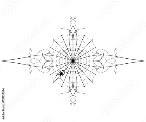 spiderweb Halloween decoration	