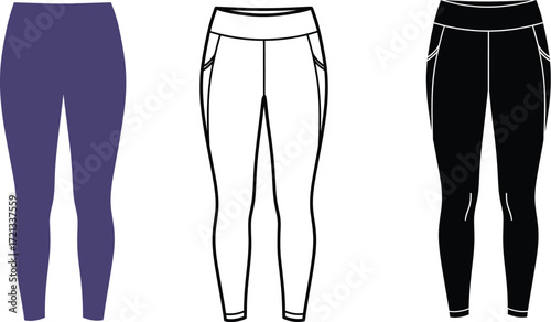 High waisted leggings with pockets yoga pants workout apparel
