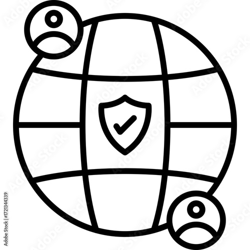 Global Security Icon