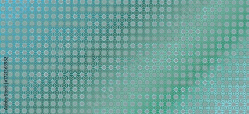 abstract blue background with ornament 