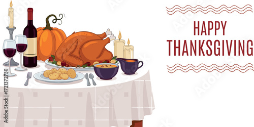 Happy Thanksgiving A Festive Feast Awaits