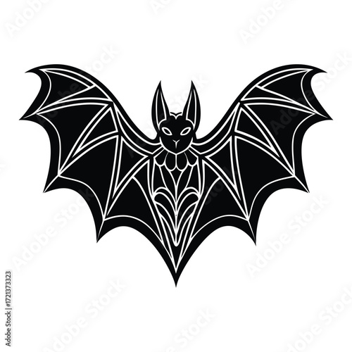 Bat Wings Silhouette
