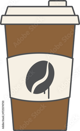 coffee cup vector illustration