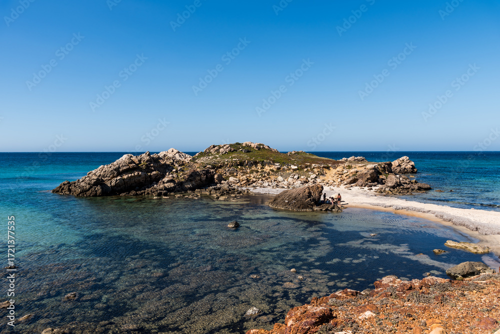 Fototapeta premium Seascape view from the north of Tunisia