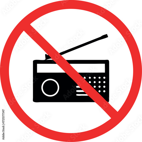No music sign vector illustration 