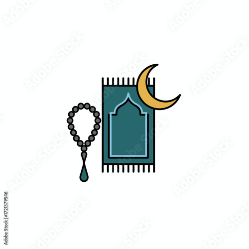 muslim clothing vector