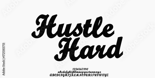 Elegant Font Uppercase Lowercase And Number. Classic Lettering Minimal Fashion Designs. Typography modern serif fonts regular decorative vintage concept. vector illustration