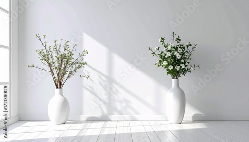 vase of beautiful flowers as background