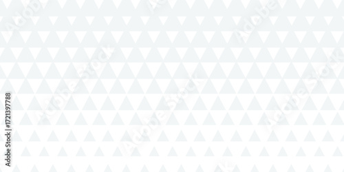 Abstract white geometric hipster fashion design print halftone triangle pattern