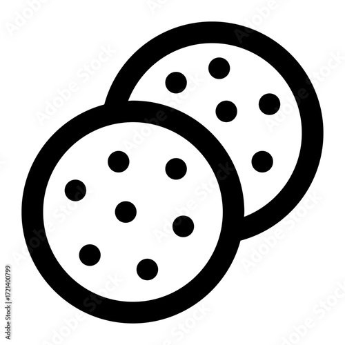Black and white vector image showing a stylized rickshaw with a speech bubble next to it in simple style