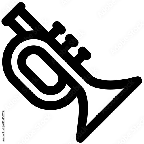 Illustration of two overlapping rounded rectangles with thick black outlines on a white background view