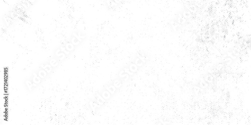 Distressed black texture. Dark grainy texture on white background. Dust overlay textured. Grain noise particles. Rusted white effect. Grunge design elements. Vector illustration, EPS 10.