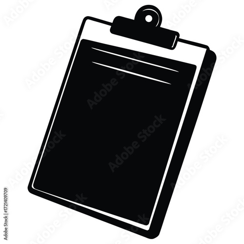 Park Ranger isolated clip board on white background