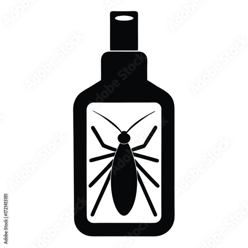Park Ranger isolated insect repellent on white background