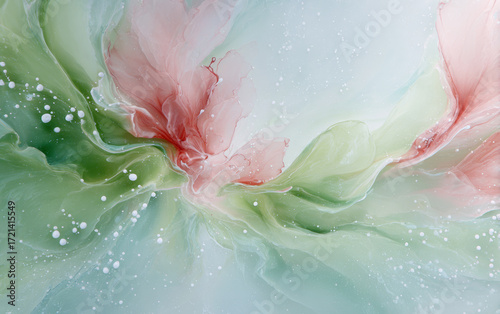 Vintage floral texture art background
