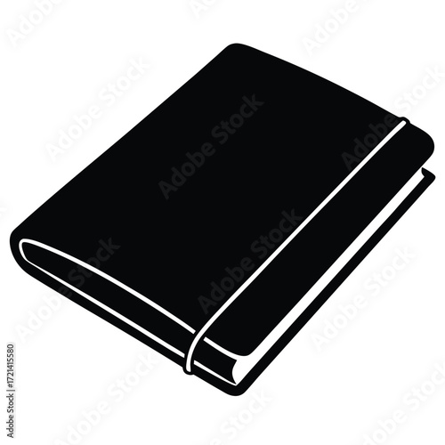 Park Ranger isolated notebook on white background