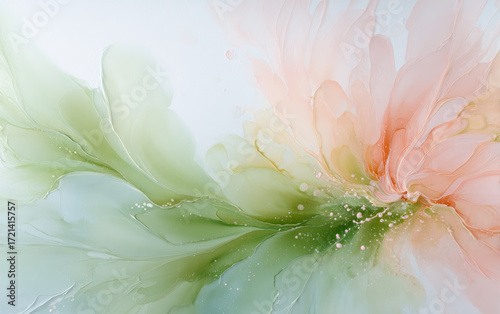 Vintage floral texture art background
