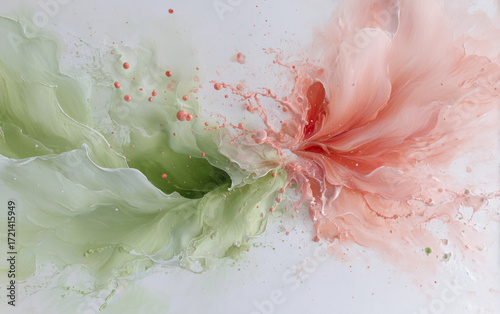 Vintage floral texture art background
